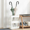 Vidaxx Regenschirm Standard weiß 28 x 12 x 41 cm Stahl