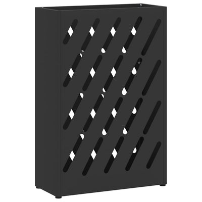 Vidaxx Regenschirm Standard Schwarz 28 x 12 x 41 cm Stahl