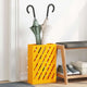 Vidaxl Regenschirm Standard senfgelb 28 x 12 x 41 cm Stahl