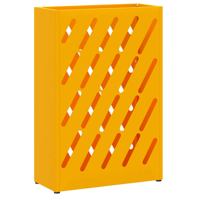 Vidaxl Regenschirm Standard senfgelb 28 x 12 x 41 cm Stahl