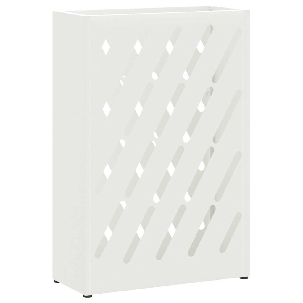 Vidaxx Regenschirm Standard weiß 28 x 12 x 41 cm Stahl