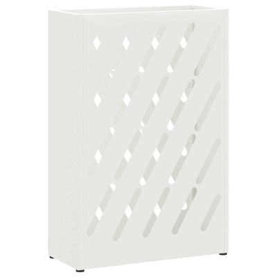 Vidaxx Regenschirm Standard weiß 28 x 12 x 41 cm Stahl