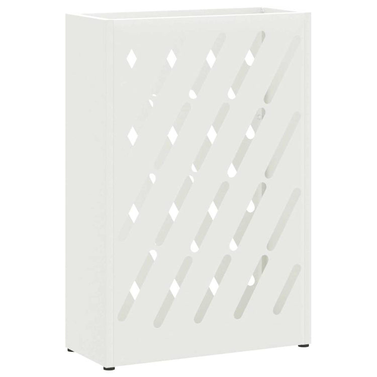 Vidaxx Regenschirm Standard weiß 28 x 12 x 41 cm Stahl