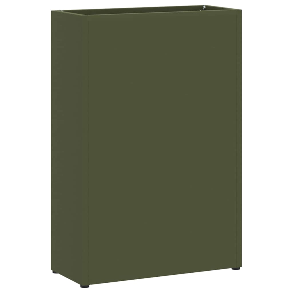 Vidaxx Regenschirm Standard Olivgrün 28 x 12 x 41 cm Stahl