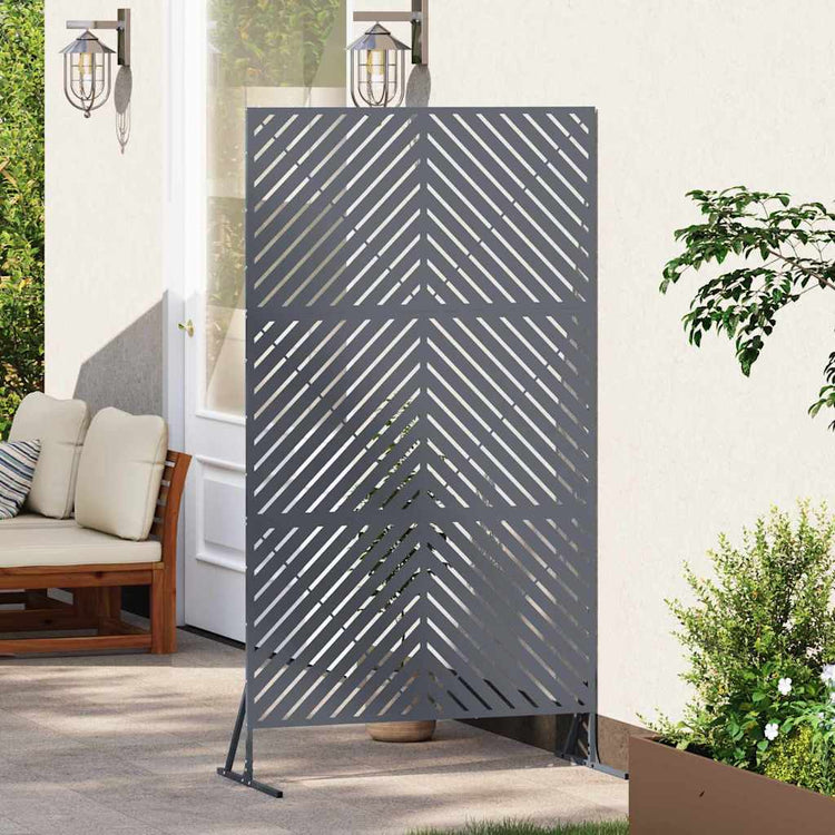 Vidaxx Sichtschutz Anthrazit 100 x 50 x 180 cm Stahl