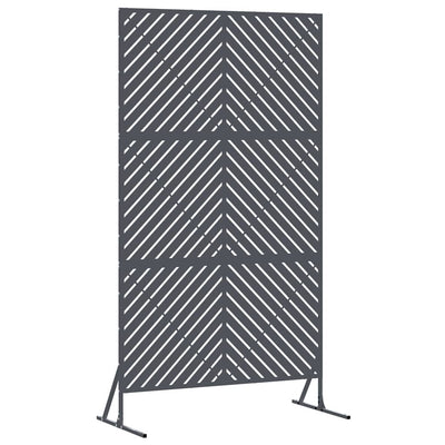 Vidaxx Sichtschutz Anthrazit 100 x 50 x 180 cm Stahl