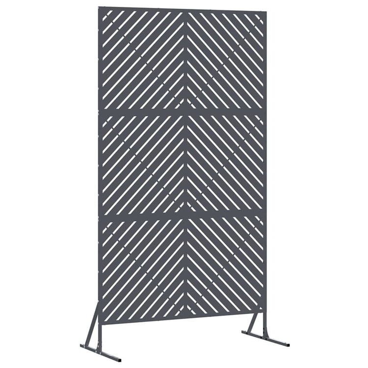 Vidaxx Sichtschutz Anthrazit 100 x 50 x 180 cm Stahl