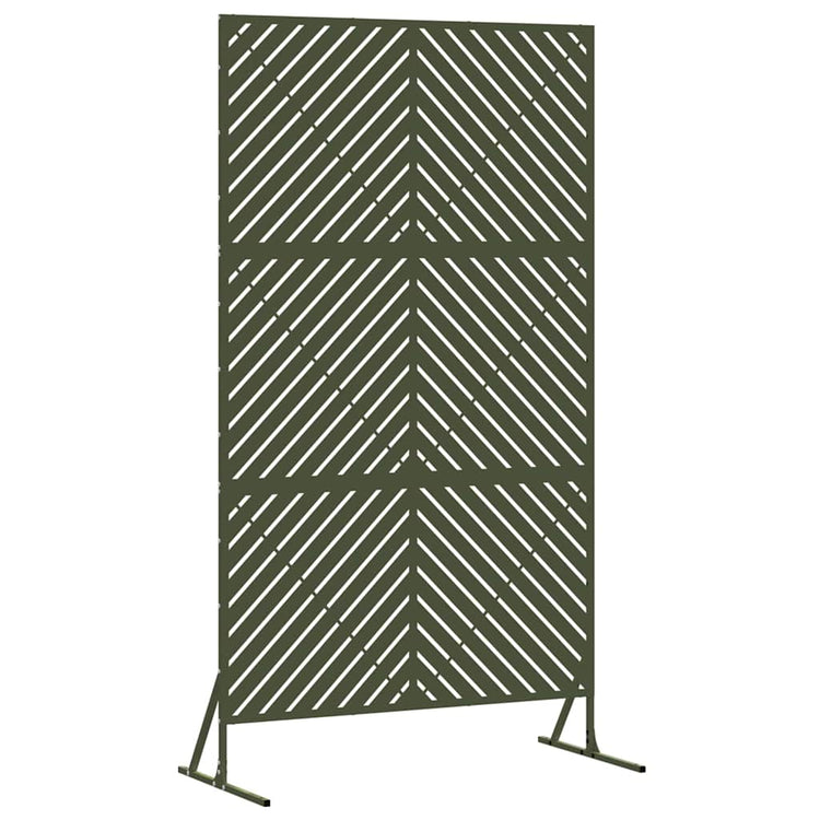 Vidaxx Sichtschutz Olivgrün 100 x 50 x 180 cm Stahl