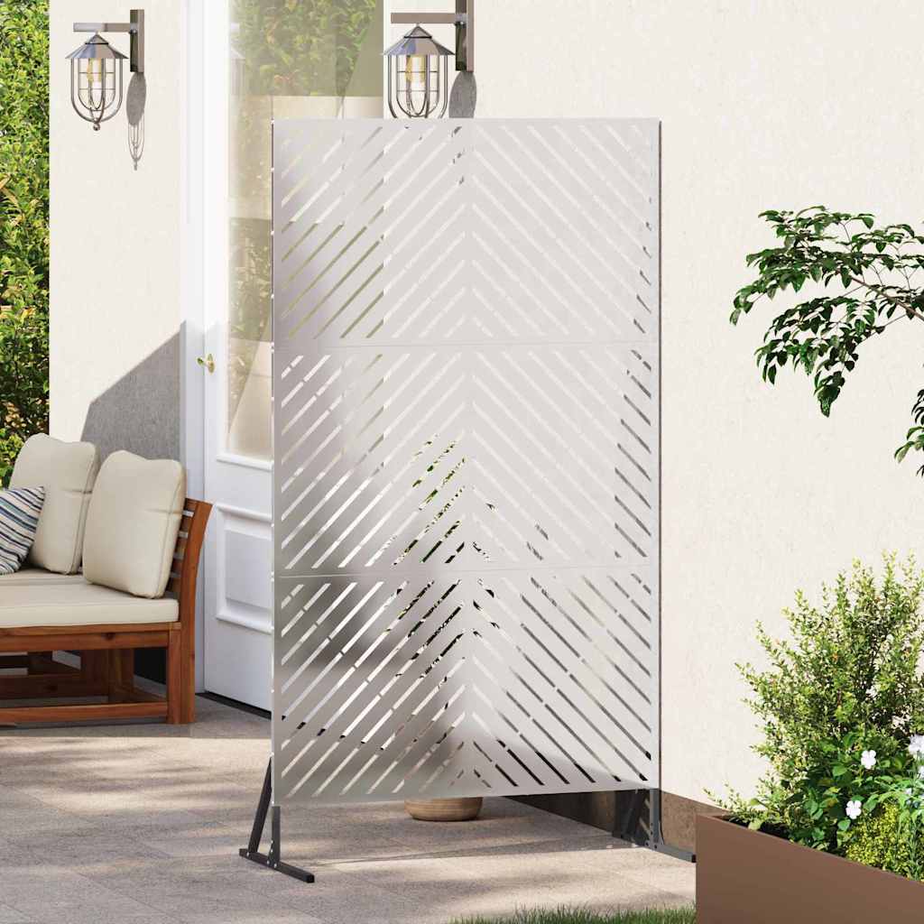 Vidaxx Sichtschutz grau 100 x 50 x 180 cm Stahl