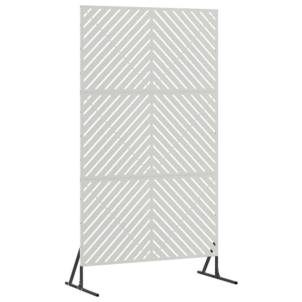 Vidaxx Sichtschutz grau 100 x 50 x 180 cm Stahl