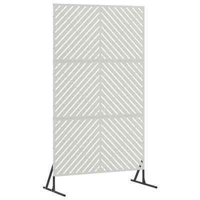 Vidaxx Sichtschutz grau 100 x 50 x 180 cm Stahl