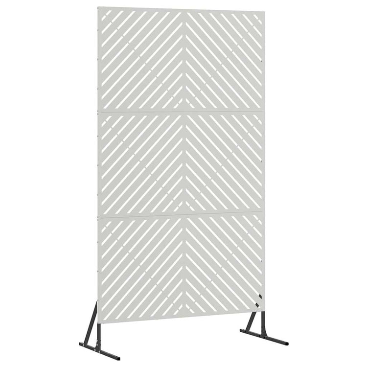 Vidaxx Sichtschutz grau 100 x 50 x 180 cm Stahl