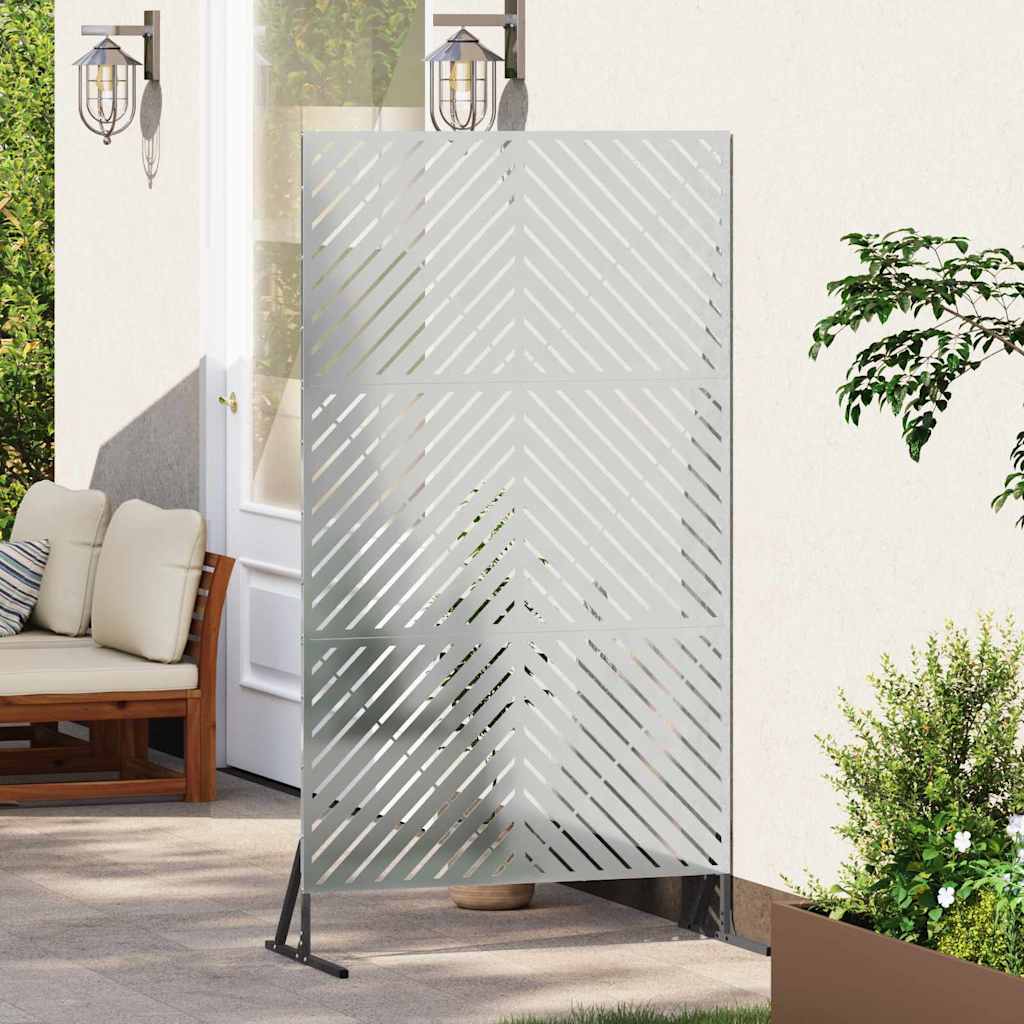 Vidaxx Sichtschutz grau 100 x 50 x 180 cm Stahl
