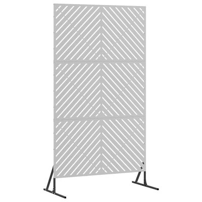 Vidaxx Sichtschutz grau 100 x 50 x 180 cm Stahl