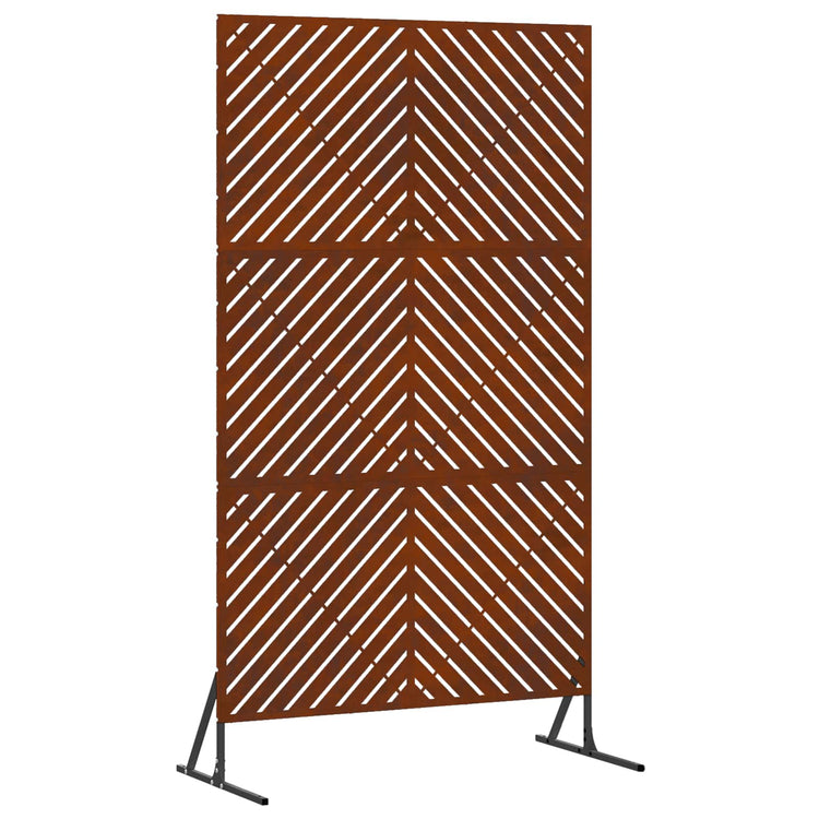 Vidaxx Sichtschutz grau 100 x 50 x 180 cm Stahl