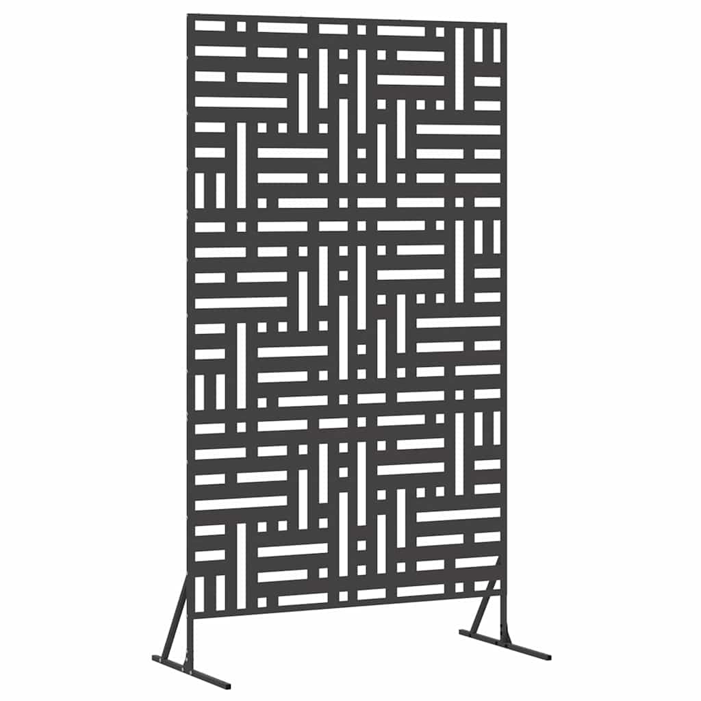 Vidaxx Sichtschutz schwarz 100 x 50 x 180 cm Stahl