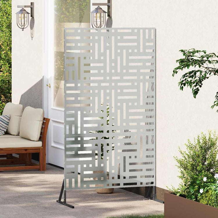 Vidaxx Sichtschutz grau 100 x 50 x 180 cm Stahl