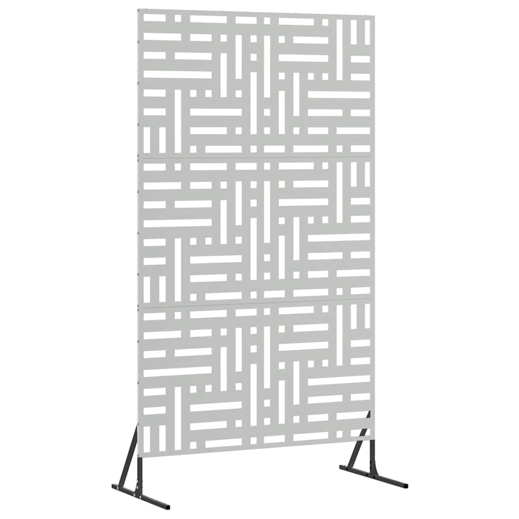 Vidaxx Sichtschutz grau 100 x 50 x 180 cm Stahl