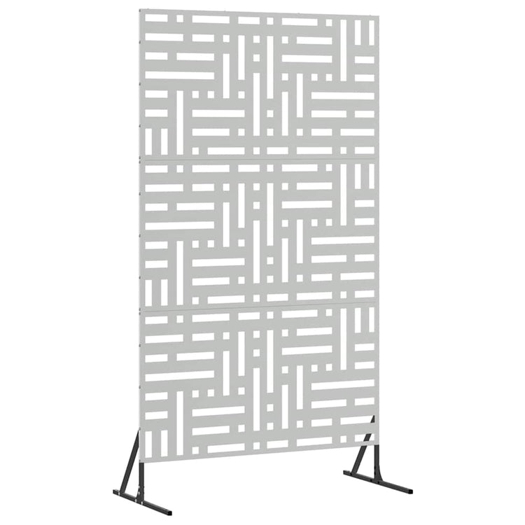 Vidaxx Sichtschutz grau 100 x 50 x 180 cm Stahl