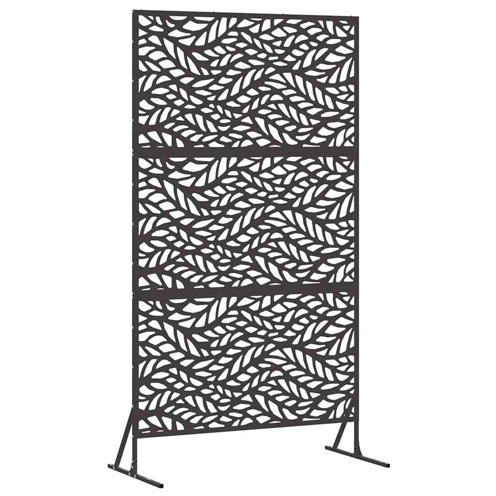 Vidaxx Sichtschutz schwarz 100 x 50 x 180 cm Stahl