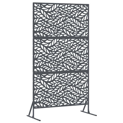Vidaxx Sichtschutz Anthrazit 100 x 50 x 180 cm Stahl
