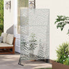 Vidaxx Sichtschutz grau 100 x 50 x 180 cm Stahl
