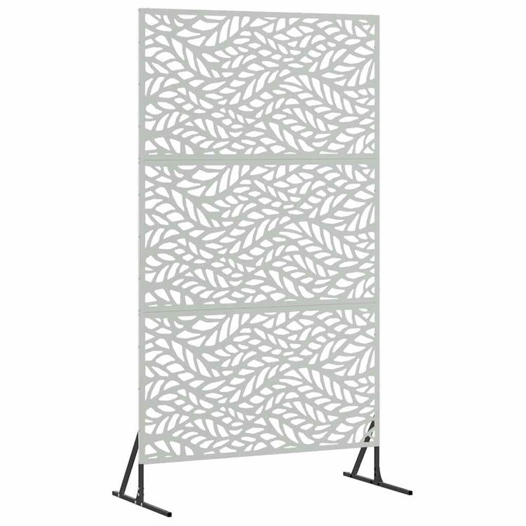 Vidaxx Sichtschutz grau 100 x 50 x 180 cm Stahl