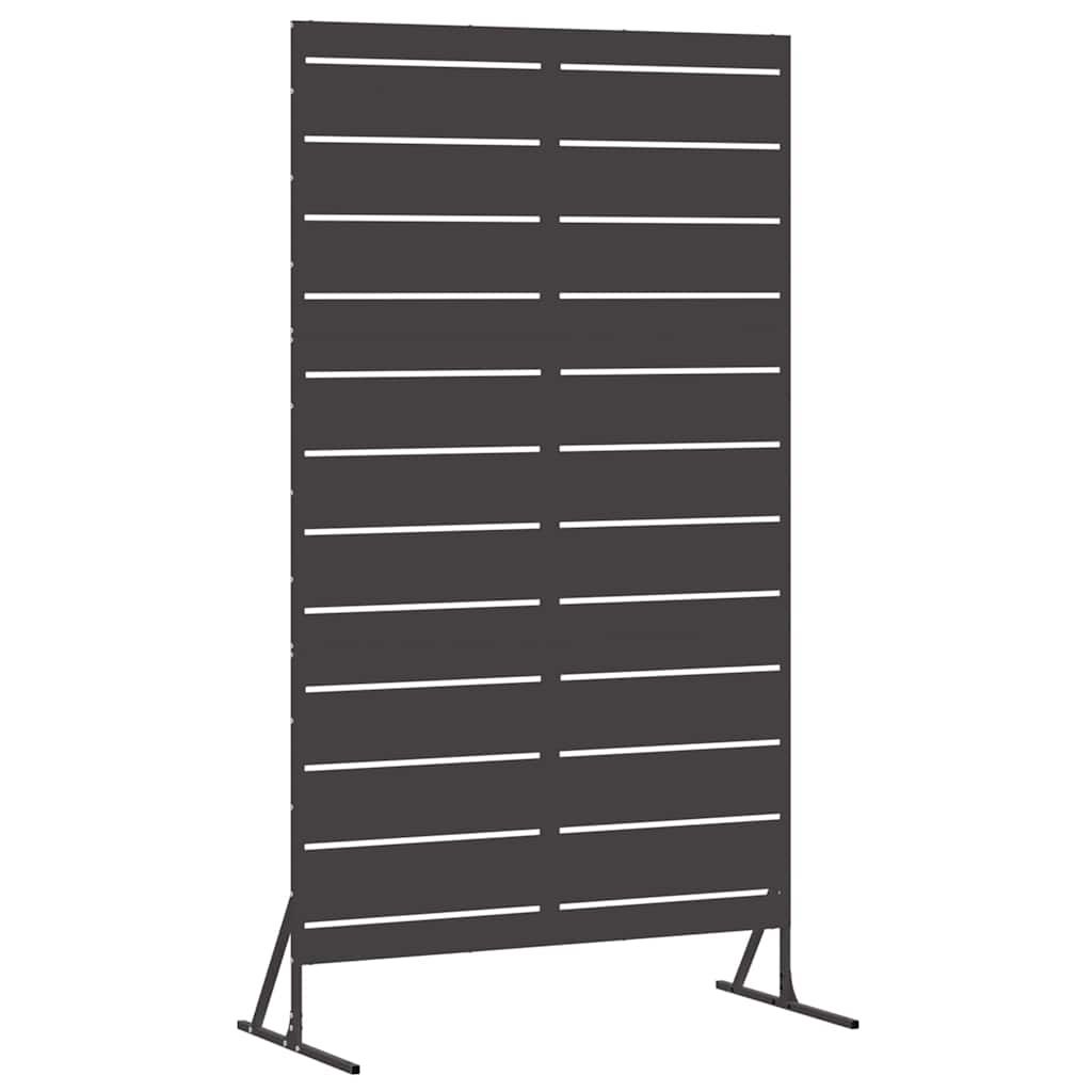 Vidaxx Sichtschutz schwarz 100 x 50 x 180 cm Stahl
