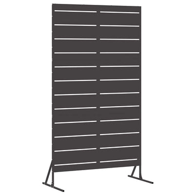 Vidaxx Sichtschutz schwarz 100 x 50 x 180 cm Stahl
