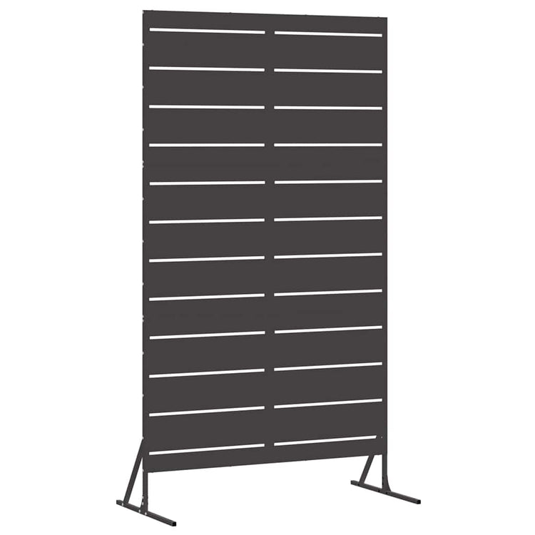 Vidaxx Sichtschutz schwarz 100 x 50 x 180 cm Stahl