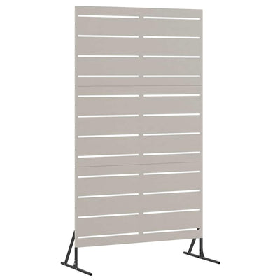 Vidaxx Sichtschutz grau 100 x 50 x 180 cm Cortenstahl