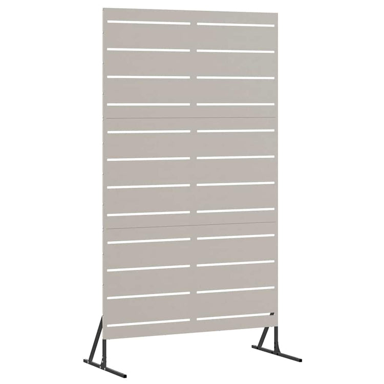 Vidaxx Sichtschutz grau 100 x 50 x 180 cm Cortenstahl