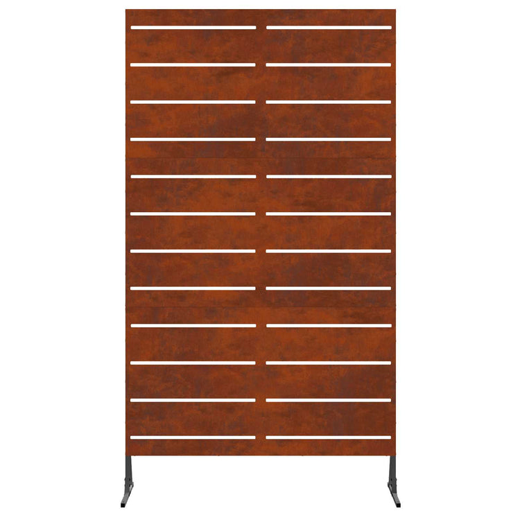 Vidaxx Sichtschutz grau 100 x 50 x 180 cm Cortenstahl