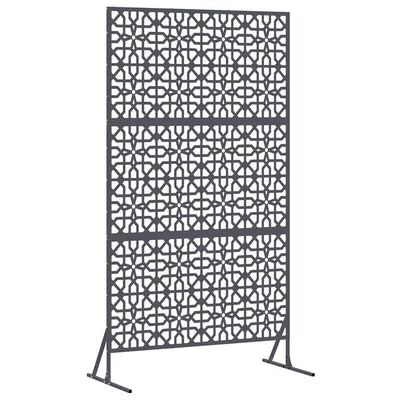 Vidaxx Sichtschutz Anthrazit 100 x 50 x 180 cm Stahl