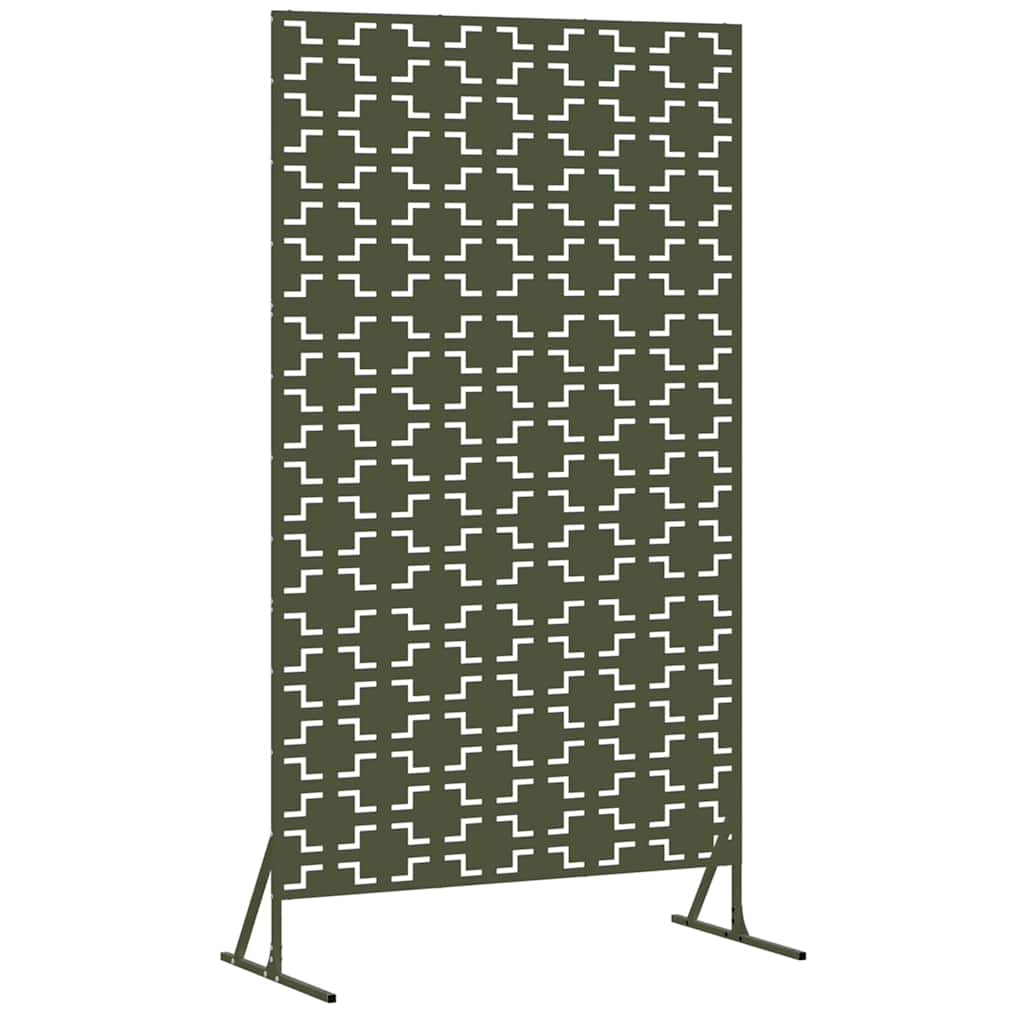 Vidaxx Sichtschutz Olivgrün 100 x 50 x 180 cm Stahl