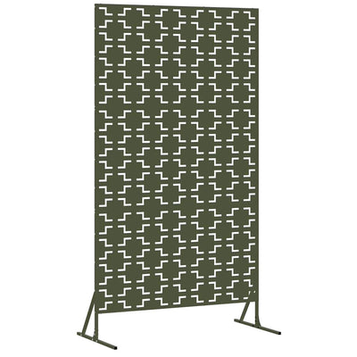 Vidaxx Sichtschutz Olivgrün 100 x 50 x 180 cm Stahl
