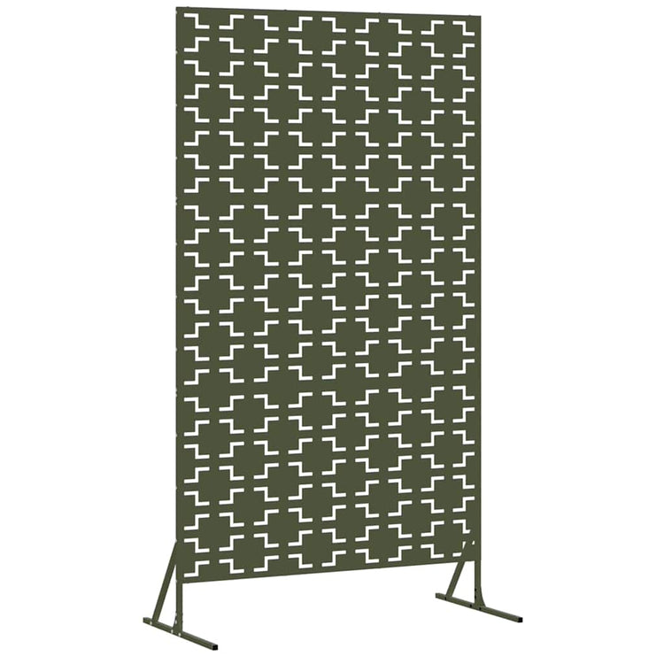 Vidaxx Sichtschutz Olivgrün 100 x 50 x 180 cm Stahl