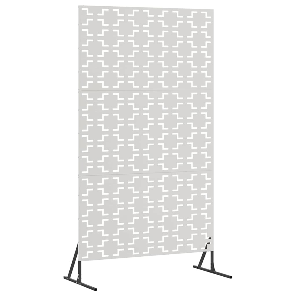 Vidaxx Sichtschutz grau 100 x 50 x 180 cm Stahl