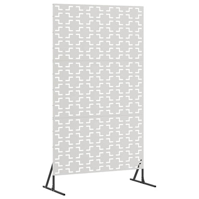 Vidaxx Sichtschutz grau 100 x 50 x 180 cm Stahl