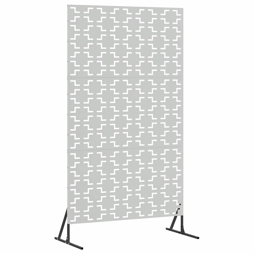 Vidaxx Sichtschutz grau 100 x 50 x 180 cm Stahl