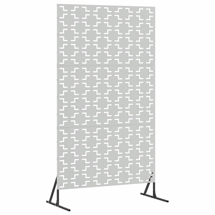 Vidaxx Sichtschutz grau 100 x 50 x 180 cm Stahl
