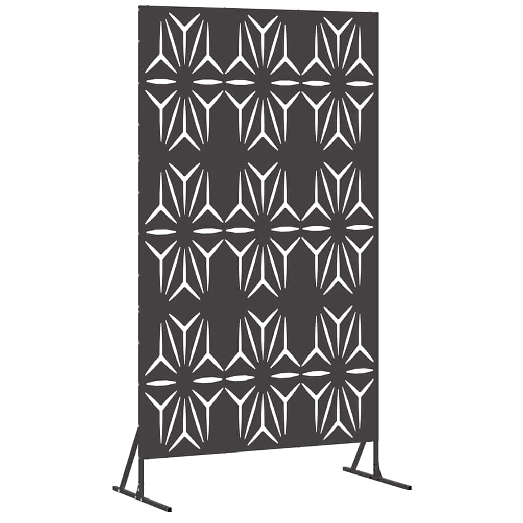 Vidaxx Sichtschutz schwarz 100 x 50 x 180 cm Stahl