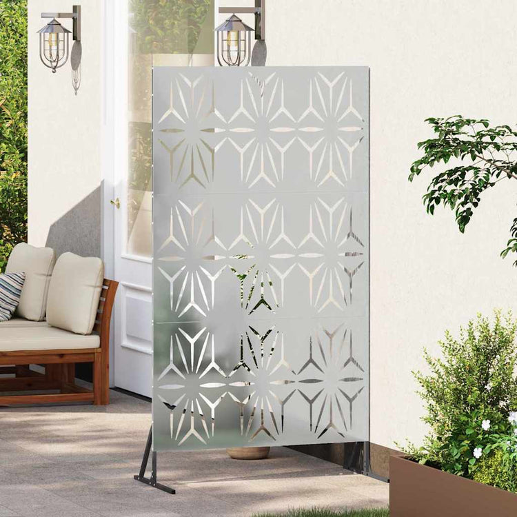 Vidaxx Sichtschutz grau 100 x 50 x 180 cm Stahl