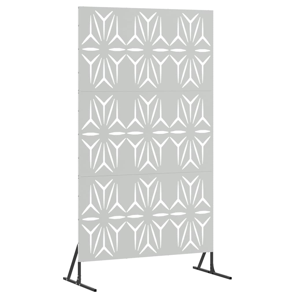 Vidaxx Sichtschutz grau 100 x 50 x 180 cm Stahl