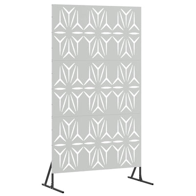 Vidaxx Sichtschutz grau 100 x 50 x 180 cm Stahl