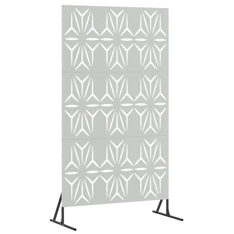 Vidaxx Sichtschutz grau 100 x 50 x 180 cm Stahl