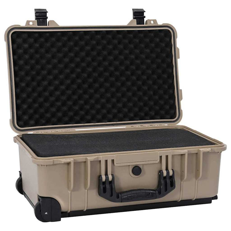 Vidaxx Hartgepäckkoffer Sand 56 x 35 x 23 cm Polypropylen und ABS