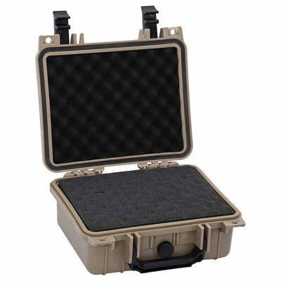 Vidaxx Hartschalenkoffer Sand 27 x 24,5 x 12,5 cm Polypropylen und ABS