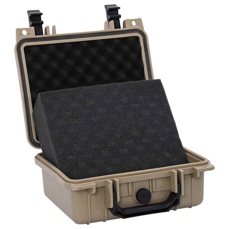 Vidaxx Hartschalenkoffer Sand 27 x 24,5 x 12,5 cm Polypropylen und ABS
