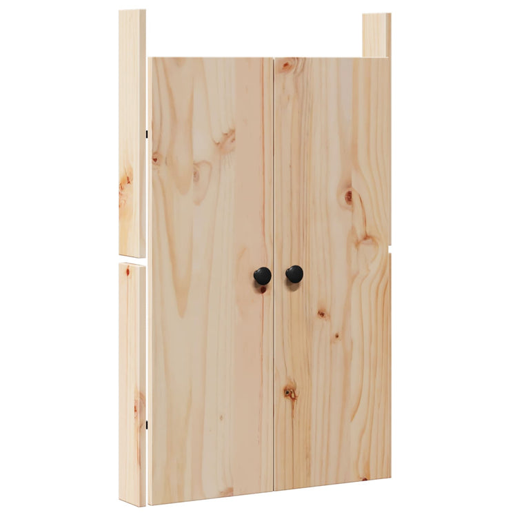 Vidaxx Küchentür Brauneiche 50 x 9 x 82 cm massives Kiefernholz